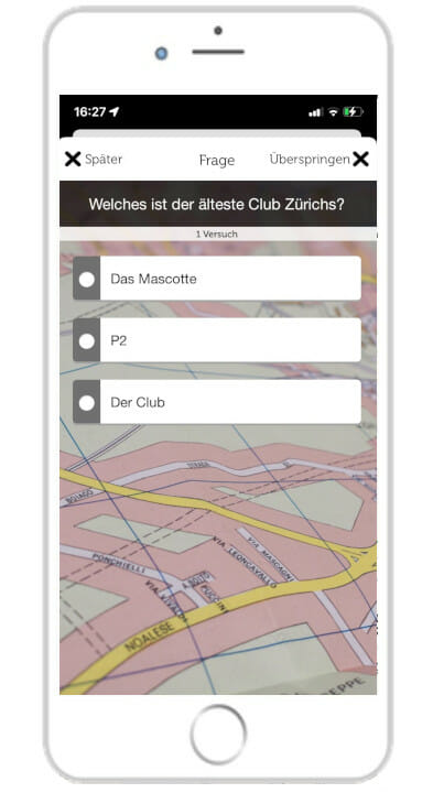 Online Rallye Zürich