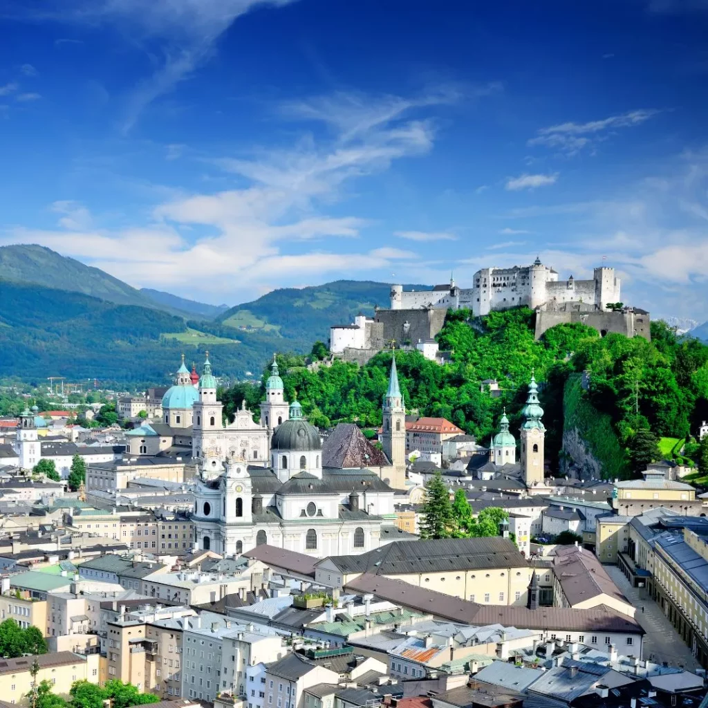 Bild der Stadt Salzburg unter Tags